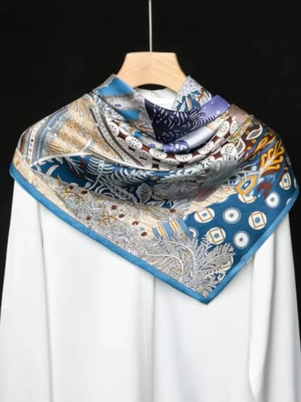 100% Pure Mulberry Silk Scarf 35